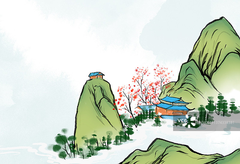 美丽的自然风光图片素材