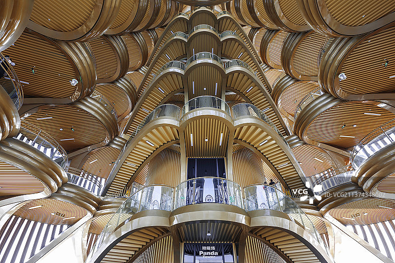 成都熊猫基地图片素材