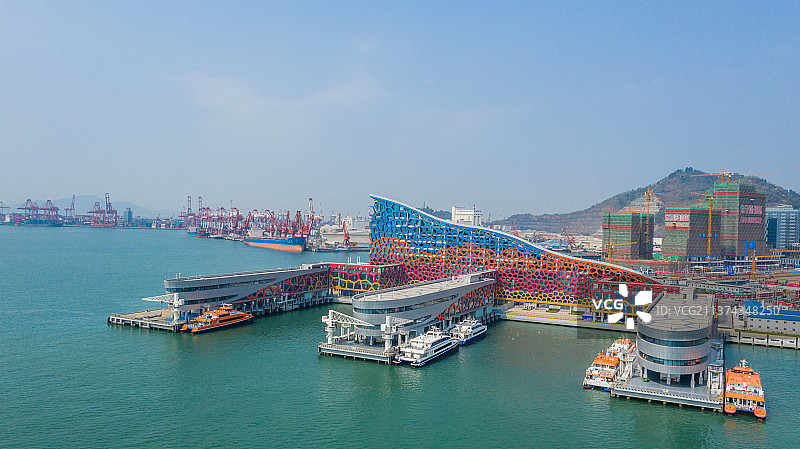 深圳蛇口邮轮母港图片素材