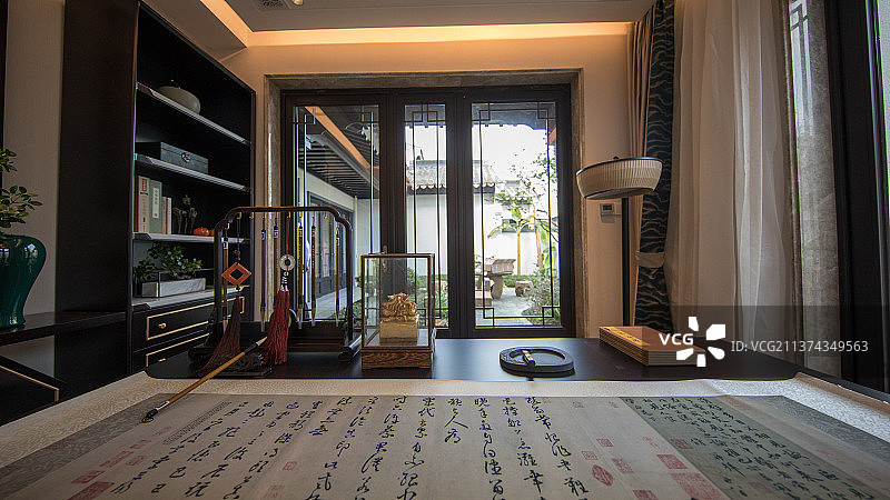 样板间书房卧室厨房图片素材