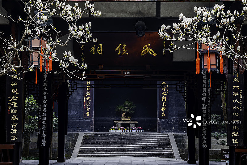 成都武侯祠图片素材