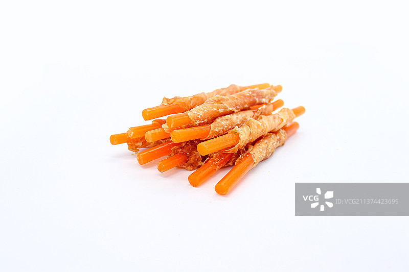 宠物狗零食 狗粮 素材 蔬菜鸡肉棒图片素材