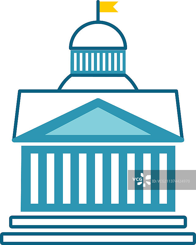 蓝色卡通管理图片素材