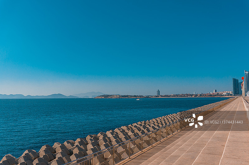 青岛奥帆中心风光掠影图片素材