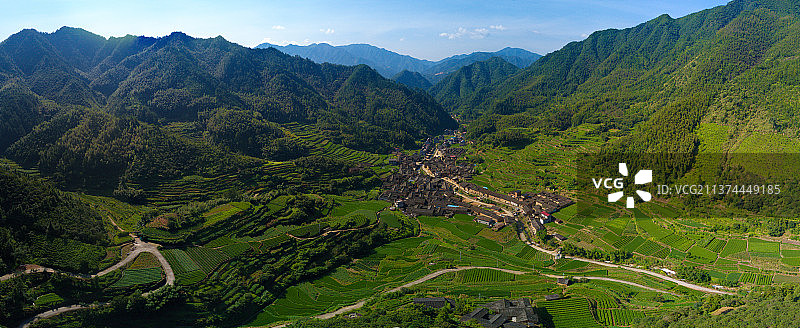 横樟村全景图片素材