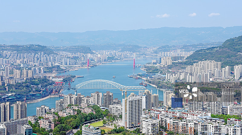 春天的万州图片素材