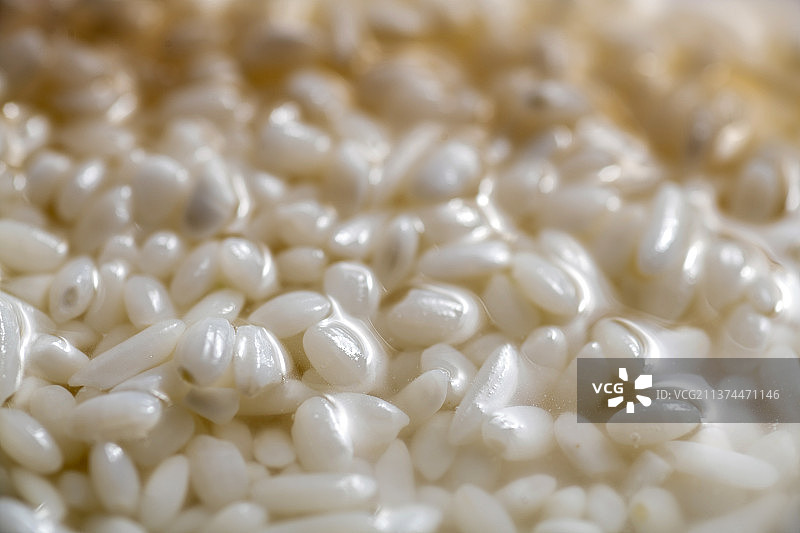 水泡糯米特写图片素材