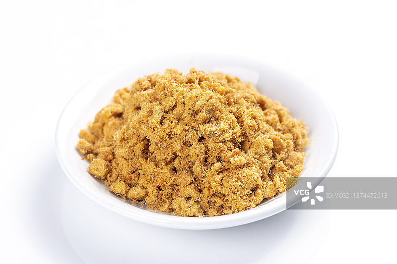 佐餐小吃一盘肉松特写图片素材