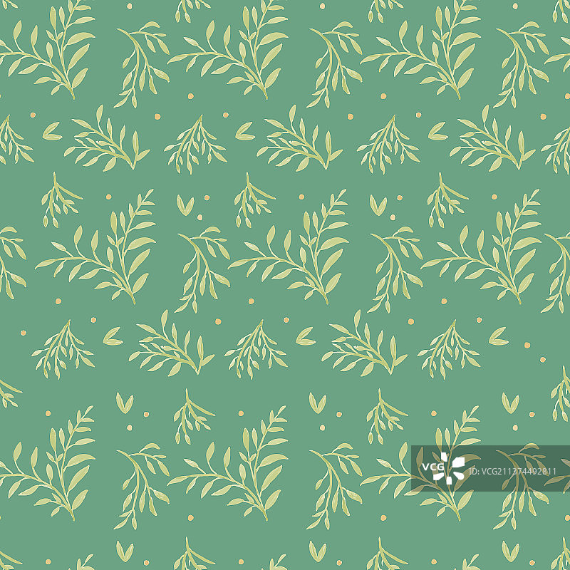 小清新水彩碎花纹样图案图片素材