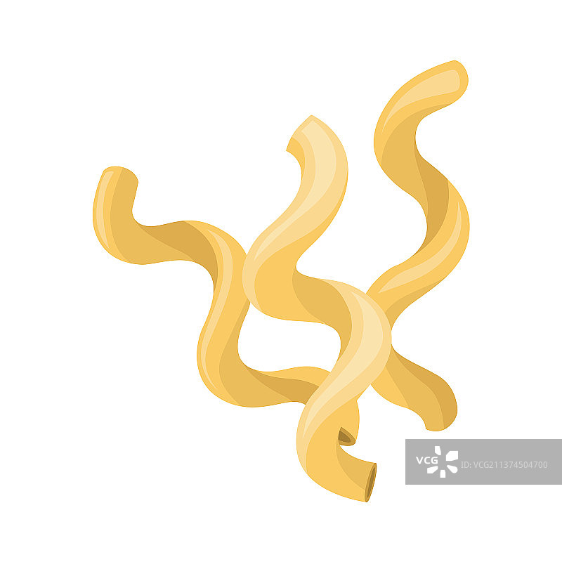 餐厅菜单图标：卡瓦塔意大利面图片素材