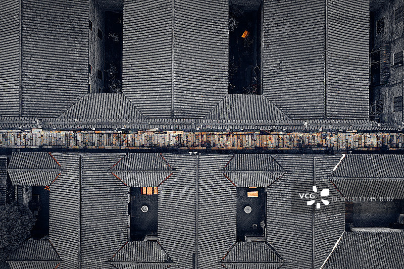 石板巷子+江苏省扬州市广陵区东关街道个园图片素材