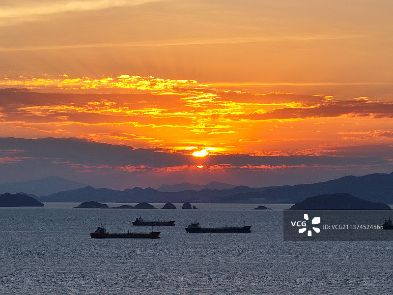 广东省惠州市惠东县巽寮湾金海湾喜来登度假酒店航拍图片素材