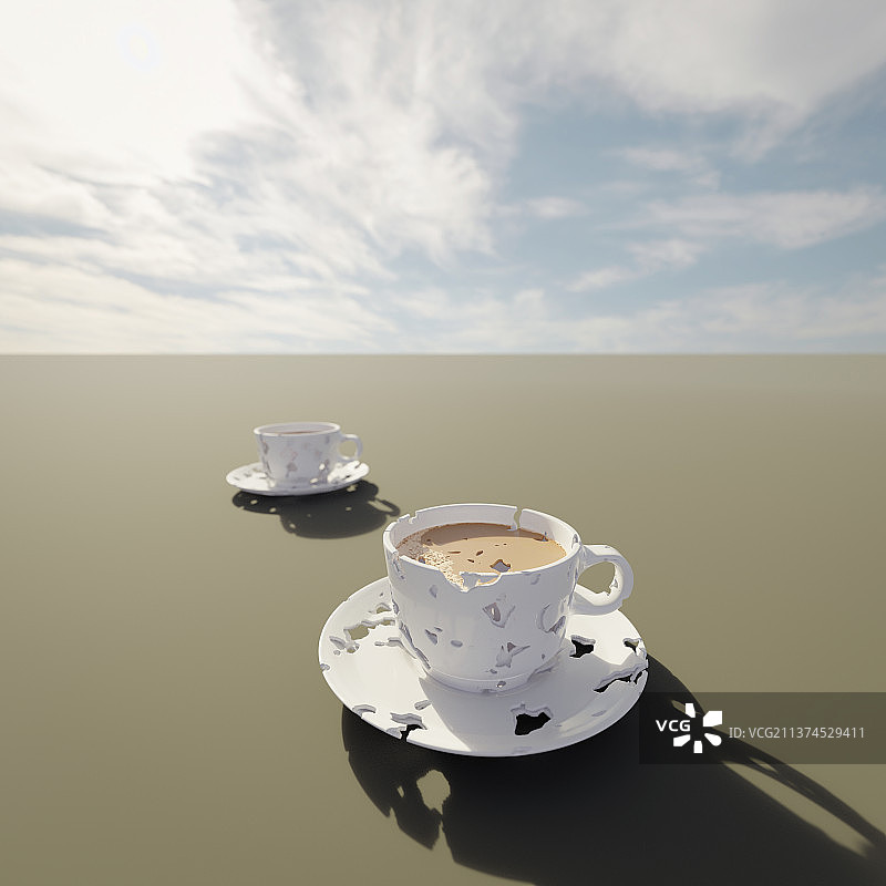 分解静物：咖啡图片素材