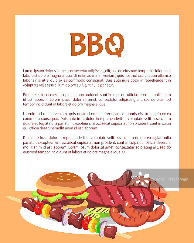 烧烤烤肉美食合集图片素材