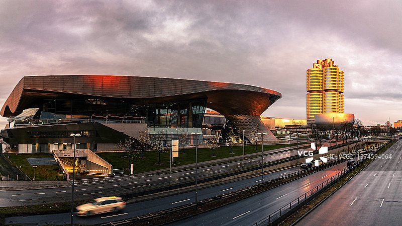 德国慕尼黑宝马中心博物馆图片素材