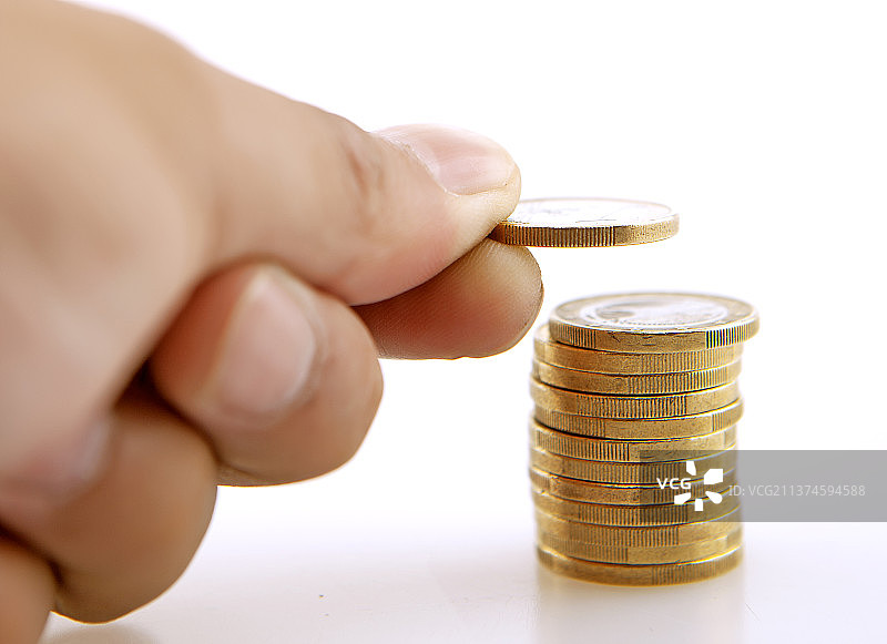 欧元硬币图片素材