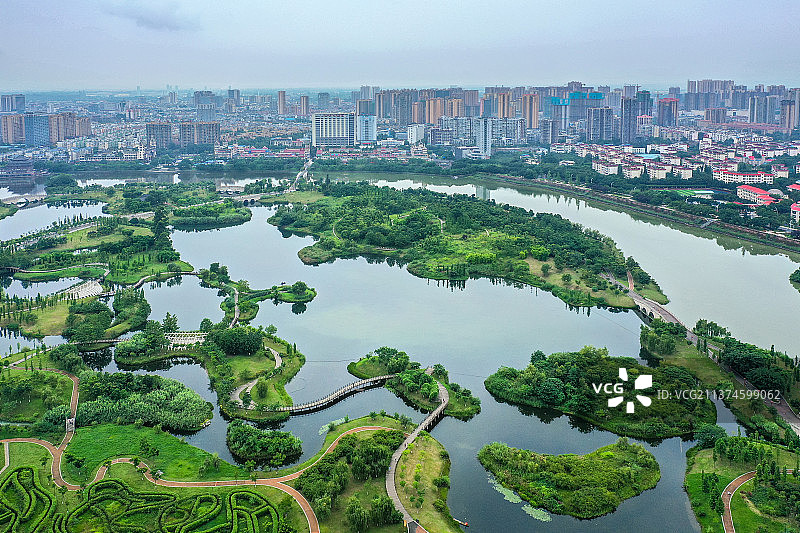城市湿地+四川省眉山市东坡区东坡城市湿地公园图片素材