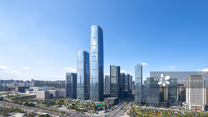 贵阳金融城全景图片素材