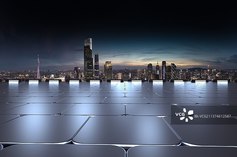 城市停车场科技图片素材