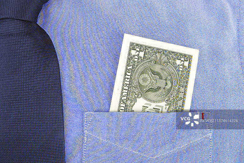 口袋中的美元图片素材