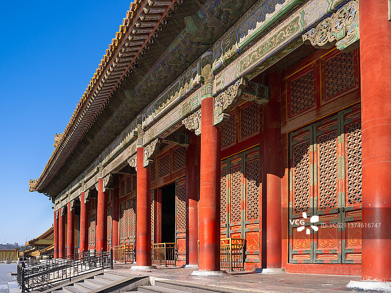 故宫紫禁城保和殿高清大图图片素材