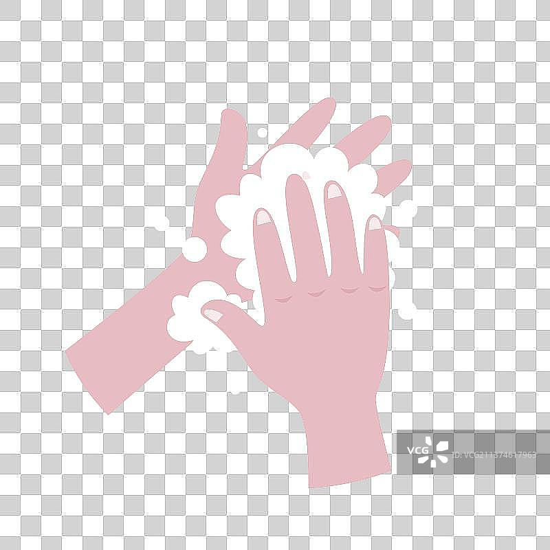 世界卫生日勤洗水预防新冠病毒图片素材