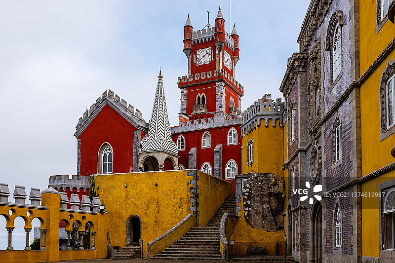 世界遗产葡萄牙佩纳宫图片素材