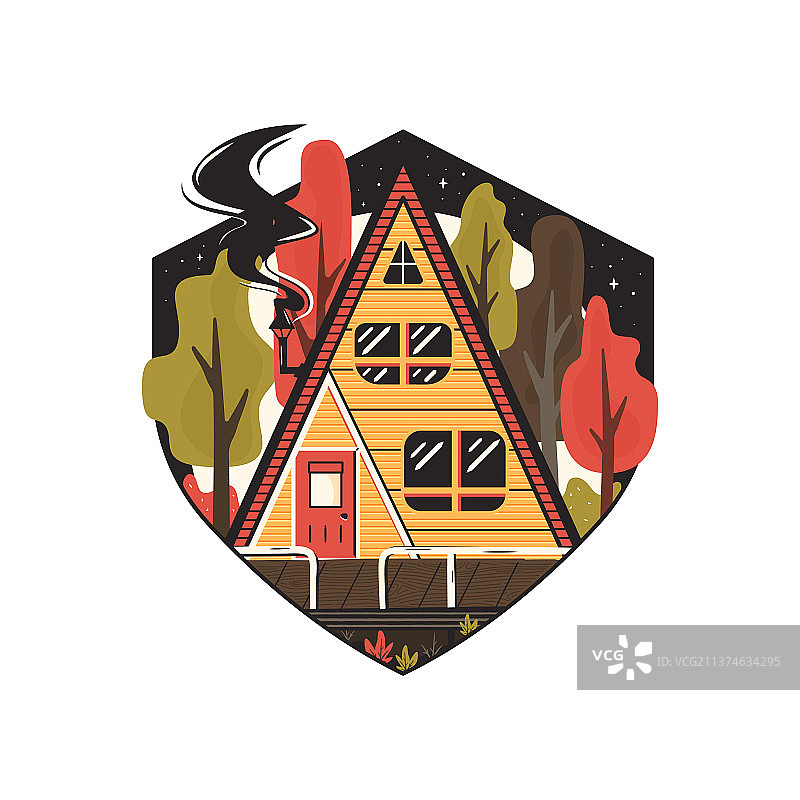 房屋标志设计图片素材