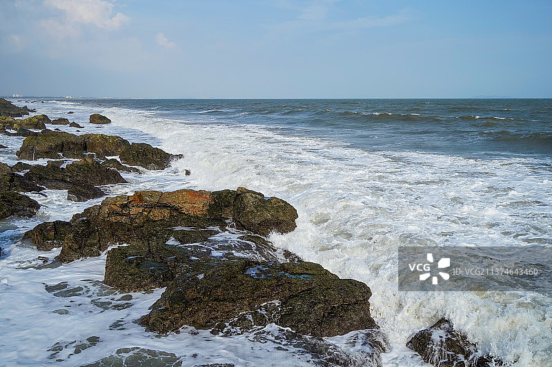 茂名电白童子湾图片素材