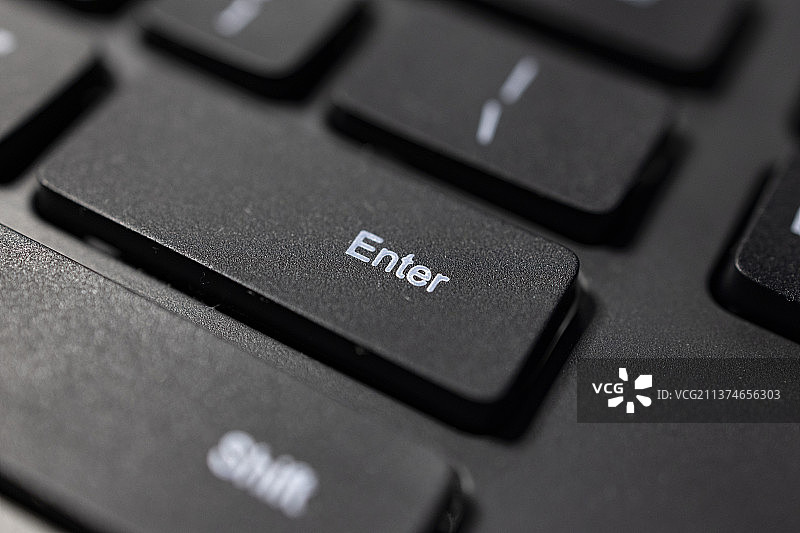 电脑键盘Enter进入回车键图片素材