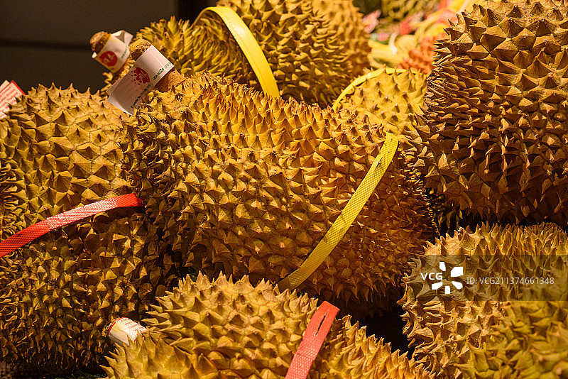 水果超市榴莲图片素材
