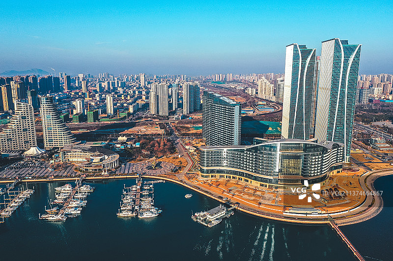 世帆基地+山东省日照市东港区兴业喜来登广场图片素材