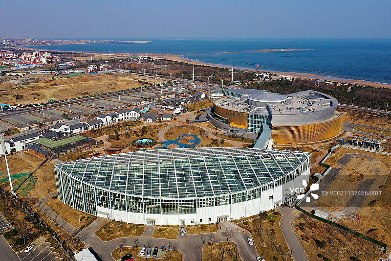 日照海洋公园+山东省日照市东港区图片素材