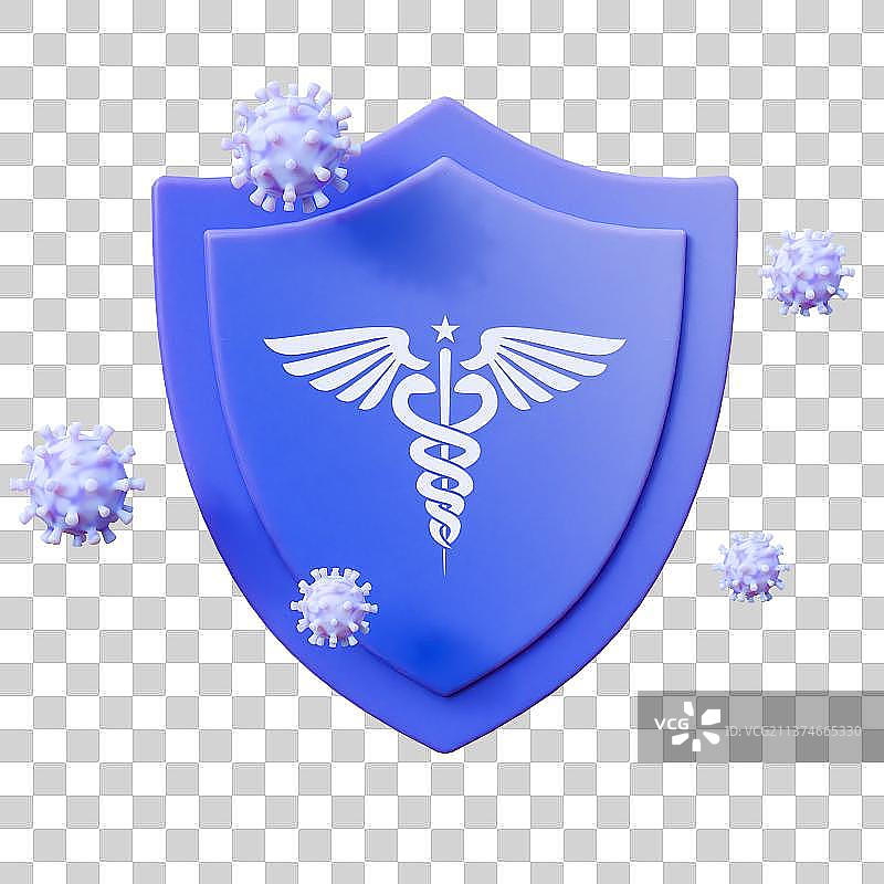 3D抗击疫情医疗元素图片素材