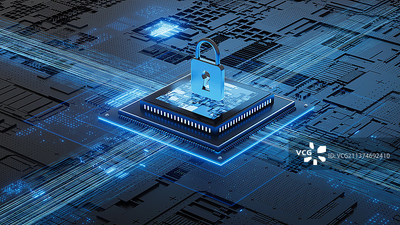 科技智能芯片创意图图片素材