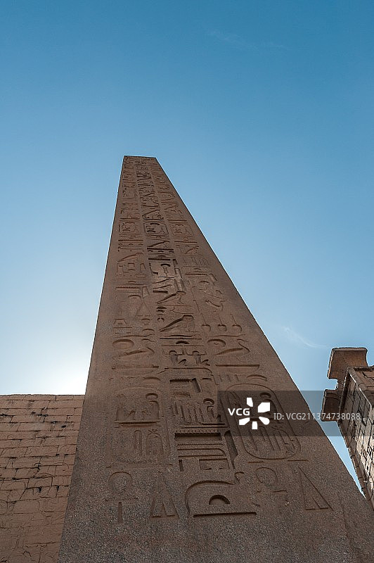 埃及卢克索神庙图片素材