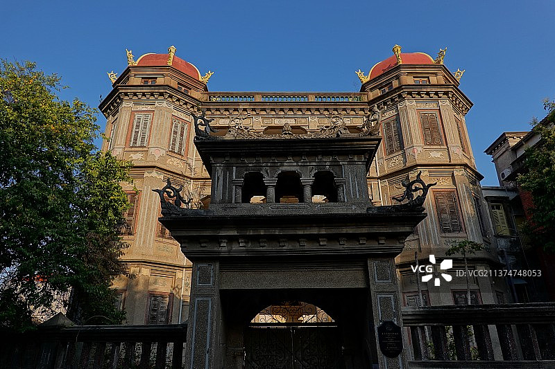 鼓浪屿风光建筑-金瓜楼图片素材