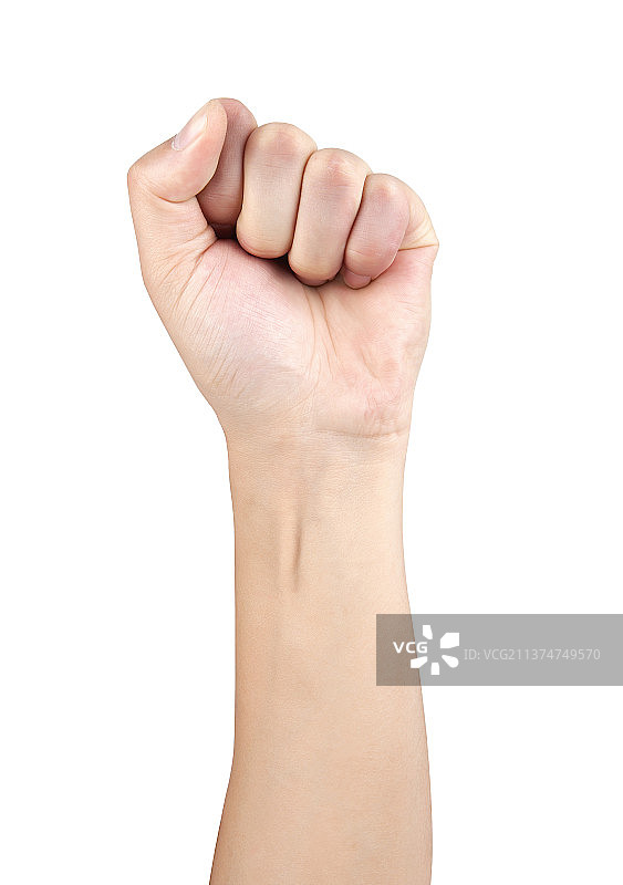 紧握的拳头图片素材