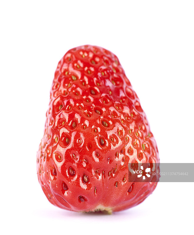 一个红草莓图片素材