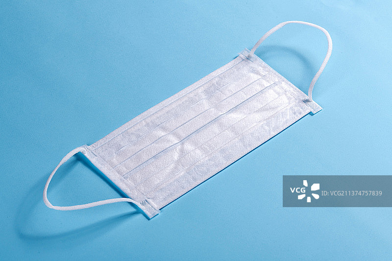 一次性医用外科口罩防疫概念图片素材