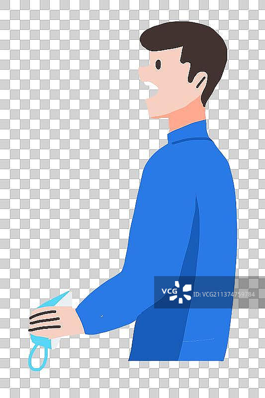 防疫人员居民核酸检测图片素材