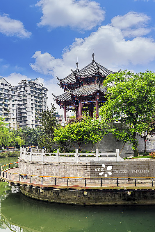 成都锦江合江亭图片素材