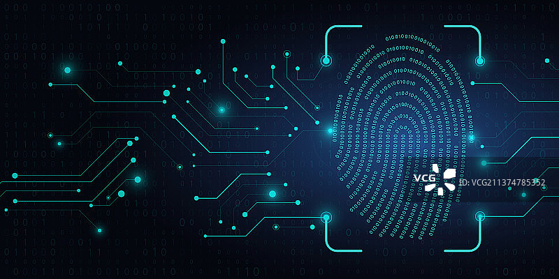 指纹解锁技术为基础的互联网安全技术概念图图片素材