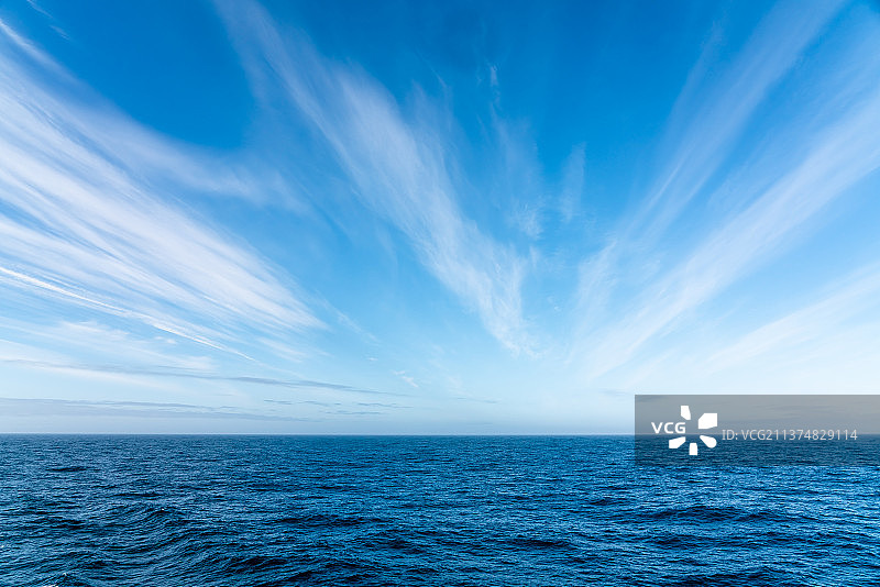 南极天空蓝天白云云朵背景图片图片素材