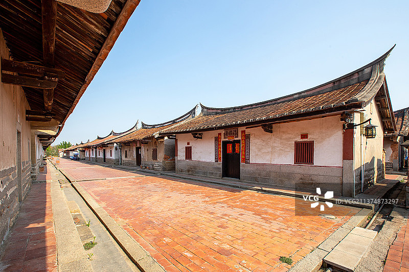 福建省漳州市龙海区东园镇埭尾村埭美自然村图片素材