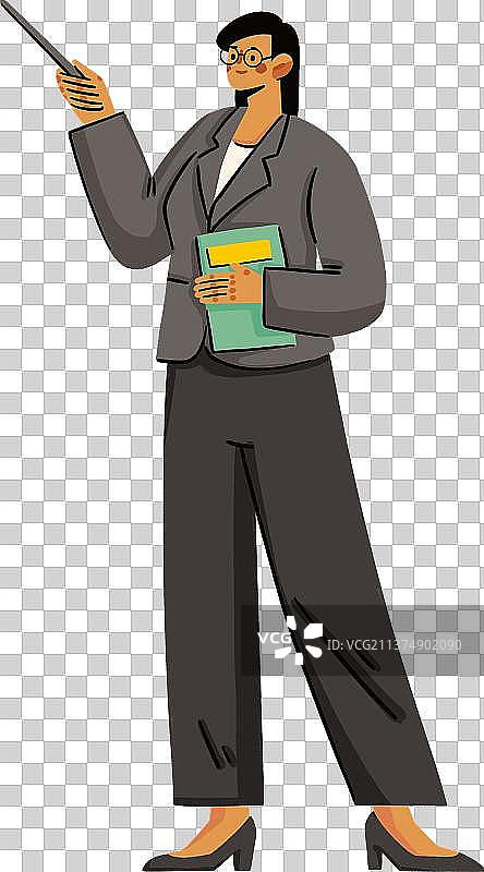 卡通风格教师图片素材