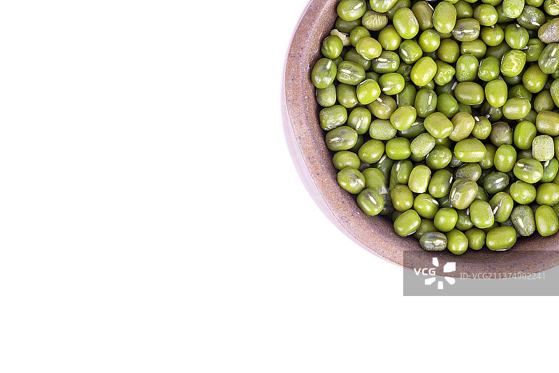 新鲜的绿豆图片素材