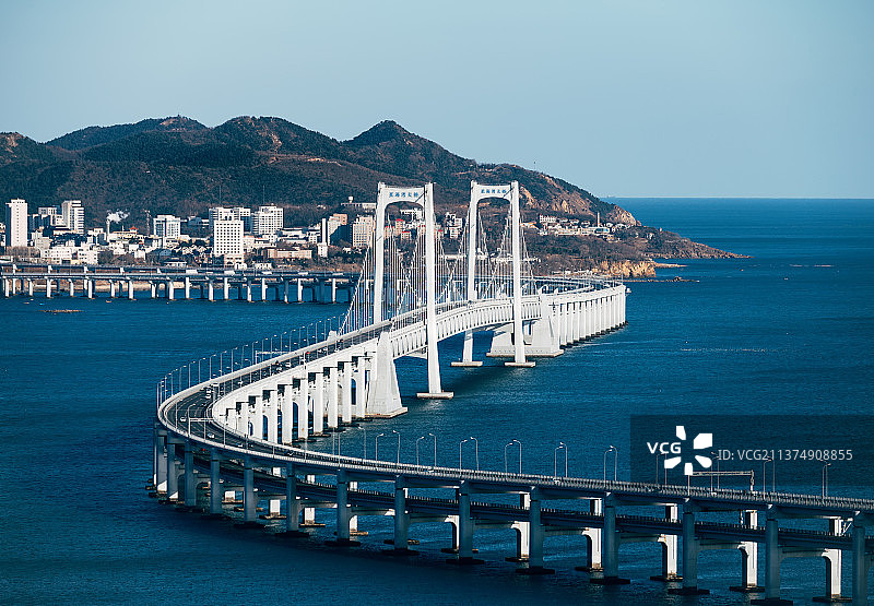 跨海大桥风光图片素材