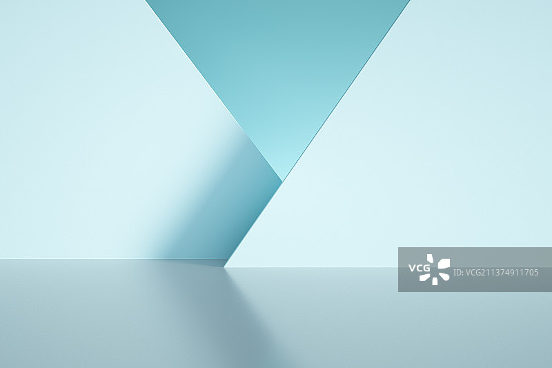 3D渲染抽象光洁地面地板装饰背景墙图片素材