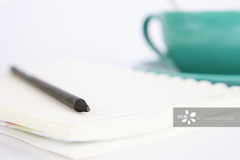 记录的场景和咖啡杯背景图片素材